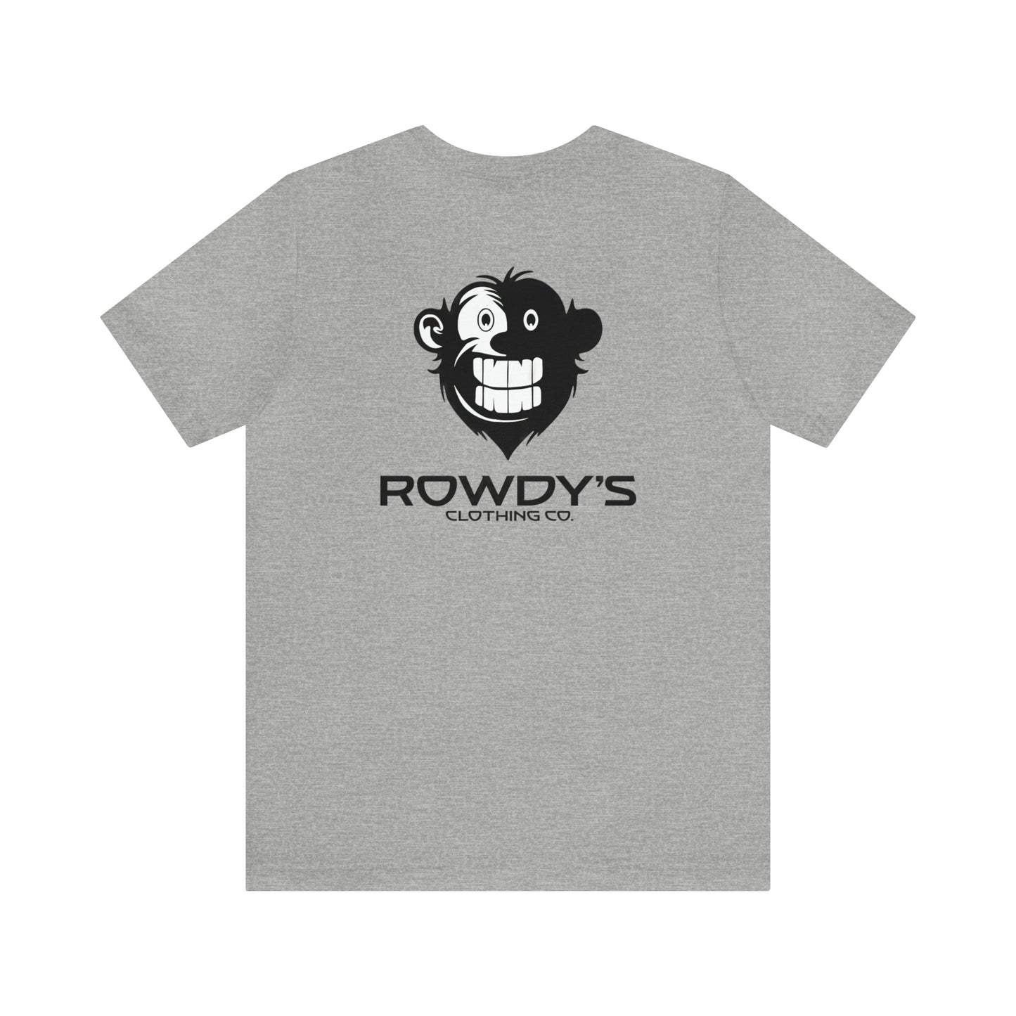 Rowdy's Clothing Co. - Front and Back Logo Print - Rowdy's Brand T-Shirt