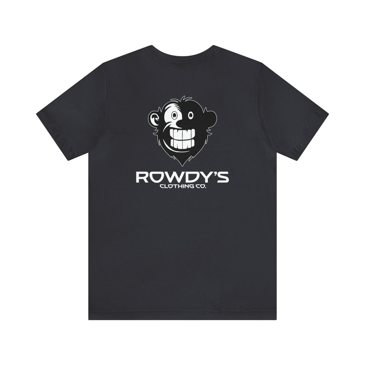 Rowdy's Clothing Co. - Front and Back Logo Print - Rowdy's Brand T-Shirt