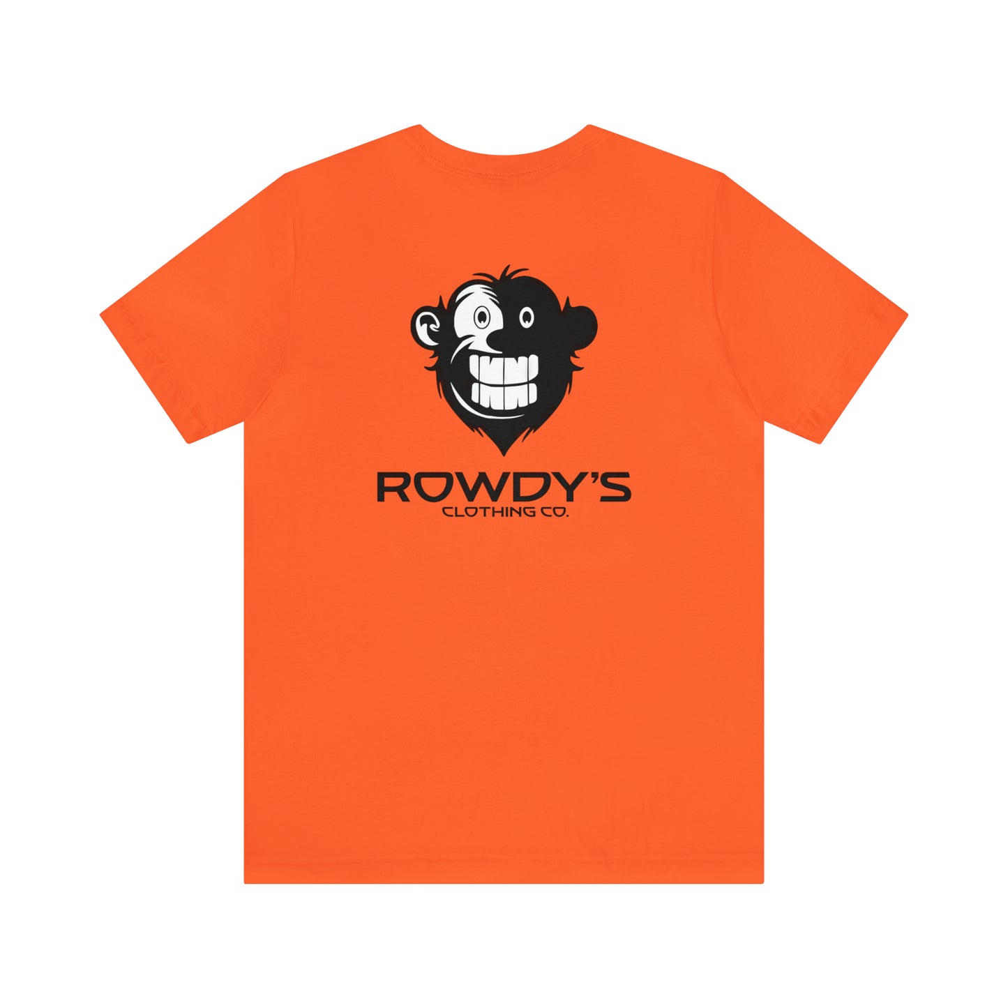 Rowdy's Clothing Co. - Front and Back Logo Print - Rowdy's Brand T-Shirt