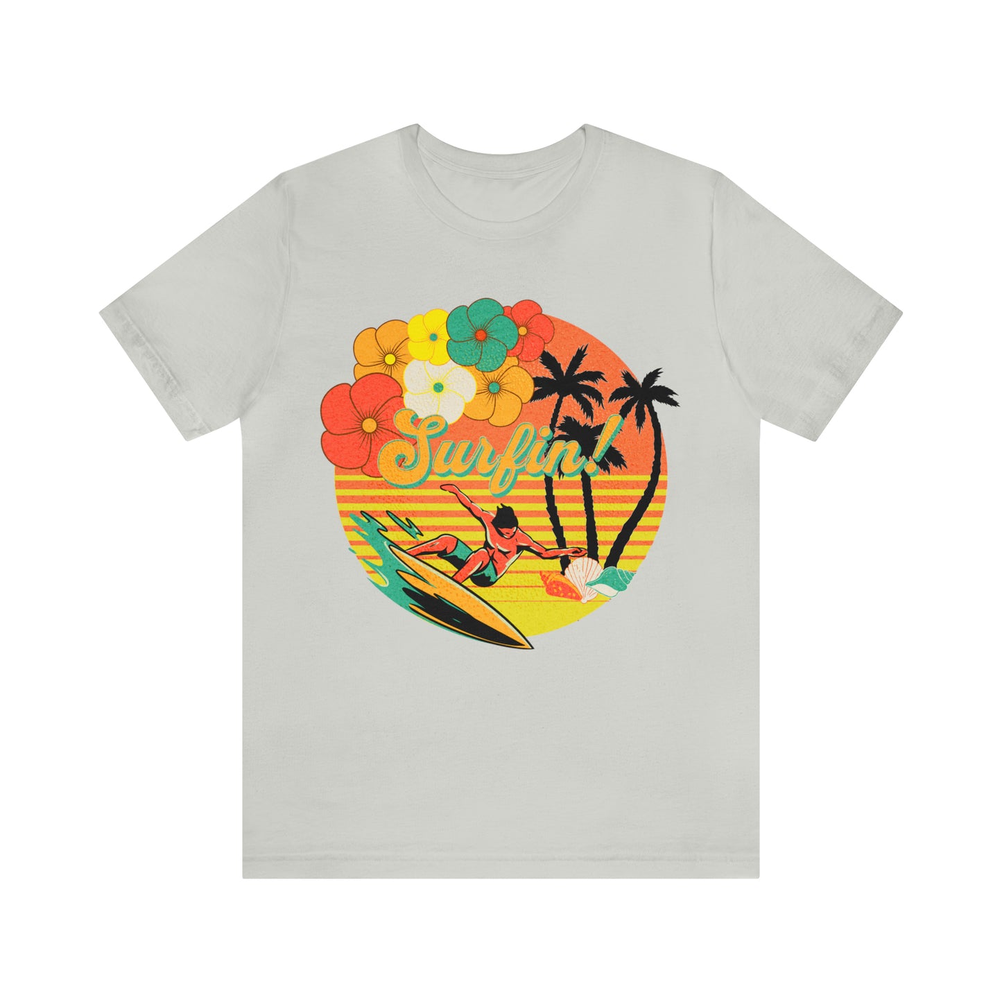 Surfin! Retro Surfing T-Shirt