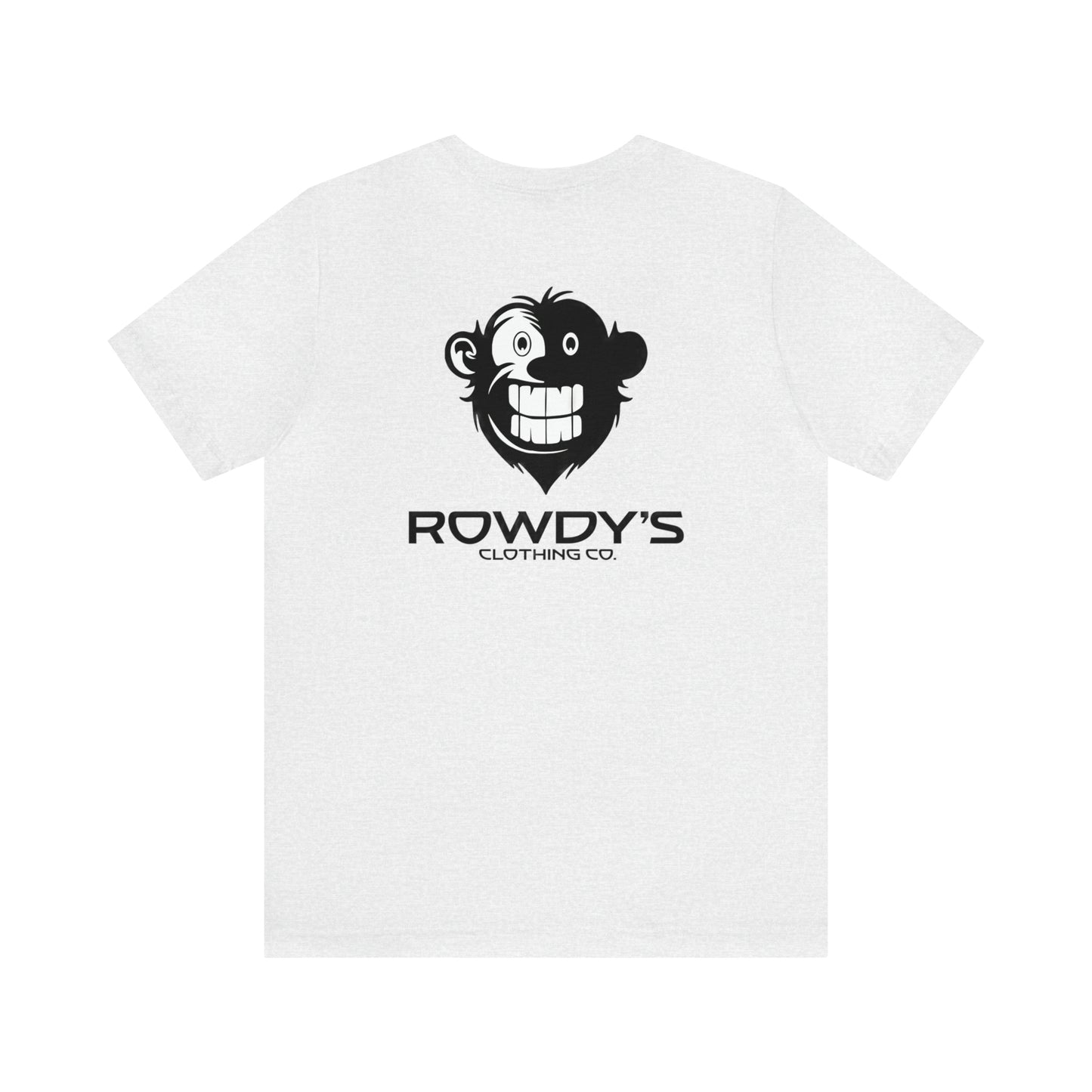 Rowdy's Clothing Co. - Front and Back Logo Print - Rowdy's Brand T-Shirt