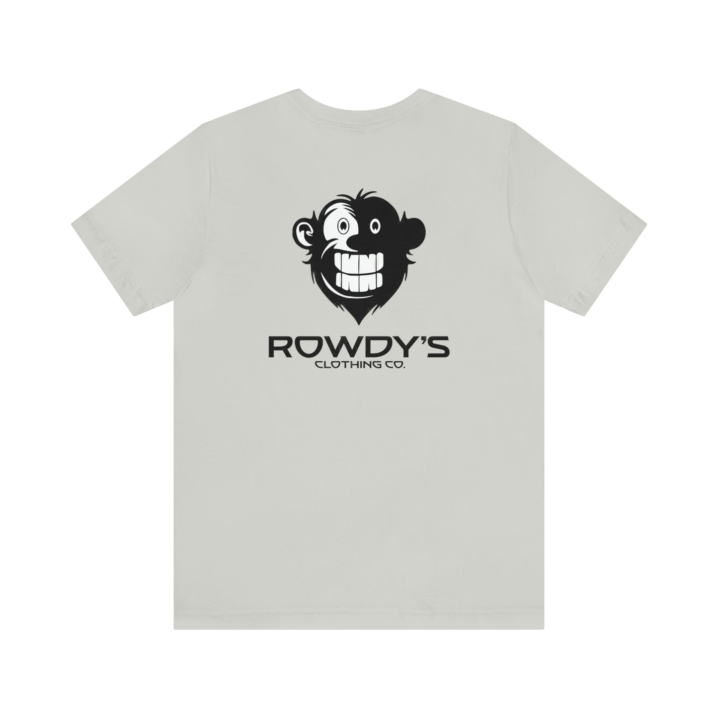 Rowdy's Clothing Co. - Front and Back Logo Print - Rowdy's Brand T-Shirt