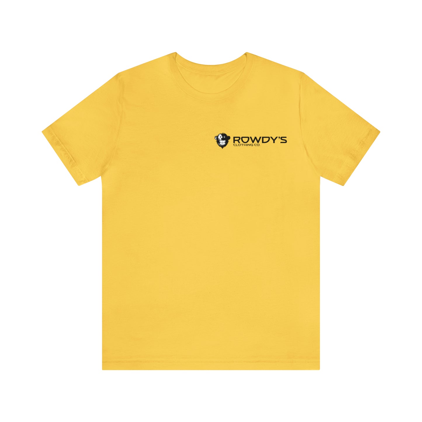 Rowdy's Clothing Co. - Front and Back Logo Print - Rowdy's Brand T-Shirt