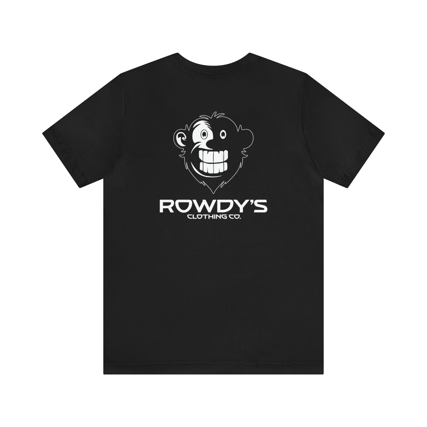 Rowdy's Clothing Co. - Front and Back Logo Print - Rowdy's Brand T-Shirt