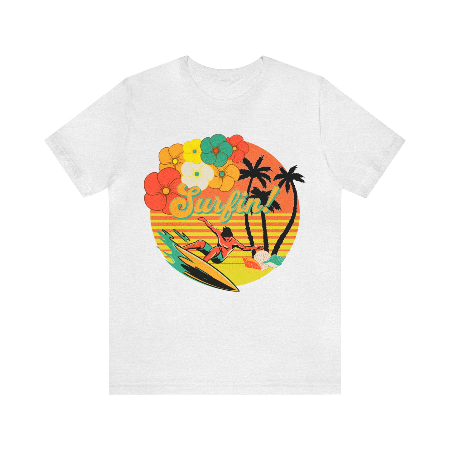 Surfin! Retro Surfing T-Shirt