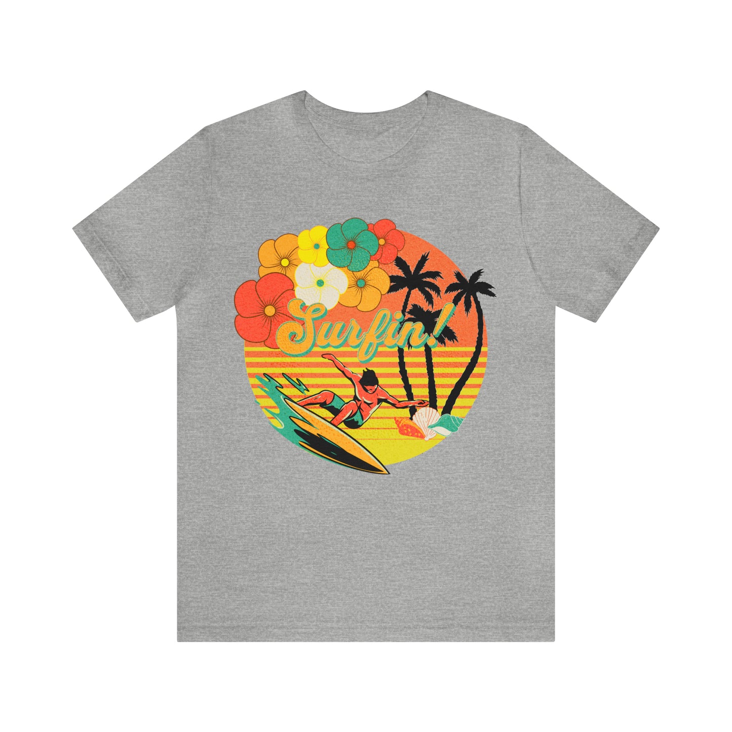 Surfin! Retro Surfing T-Shirt