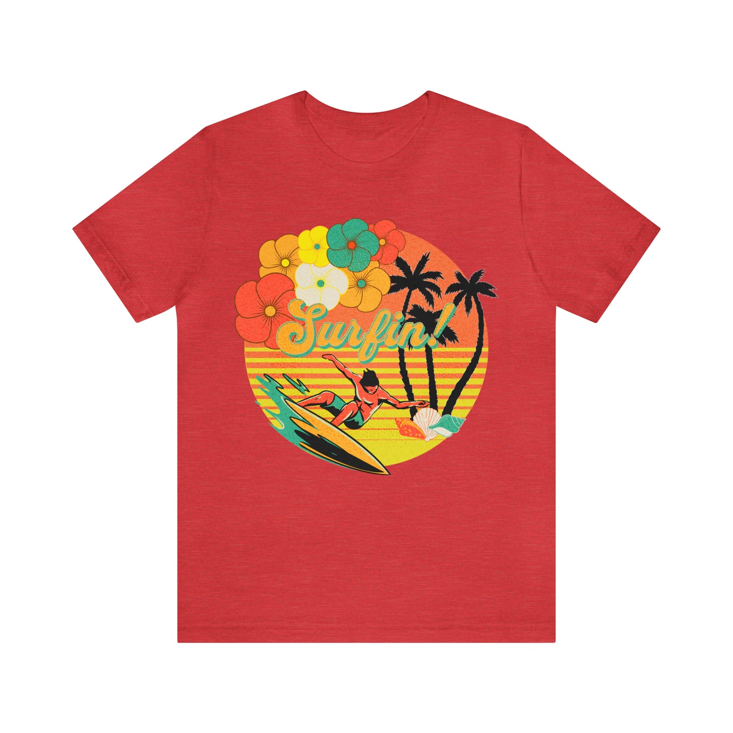 Surfin! Retro Surfing T-Shirt