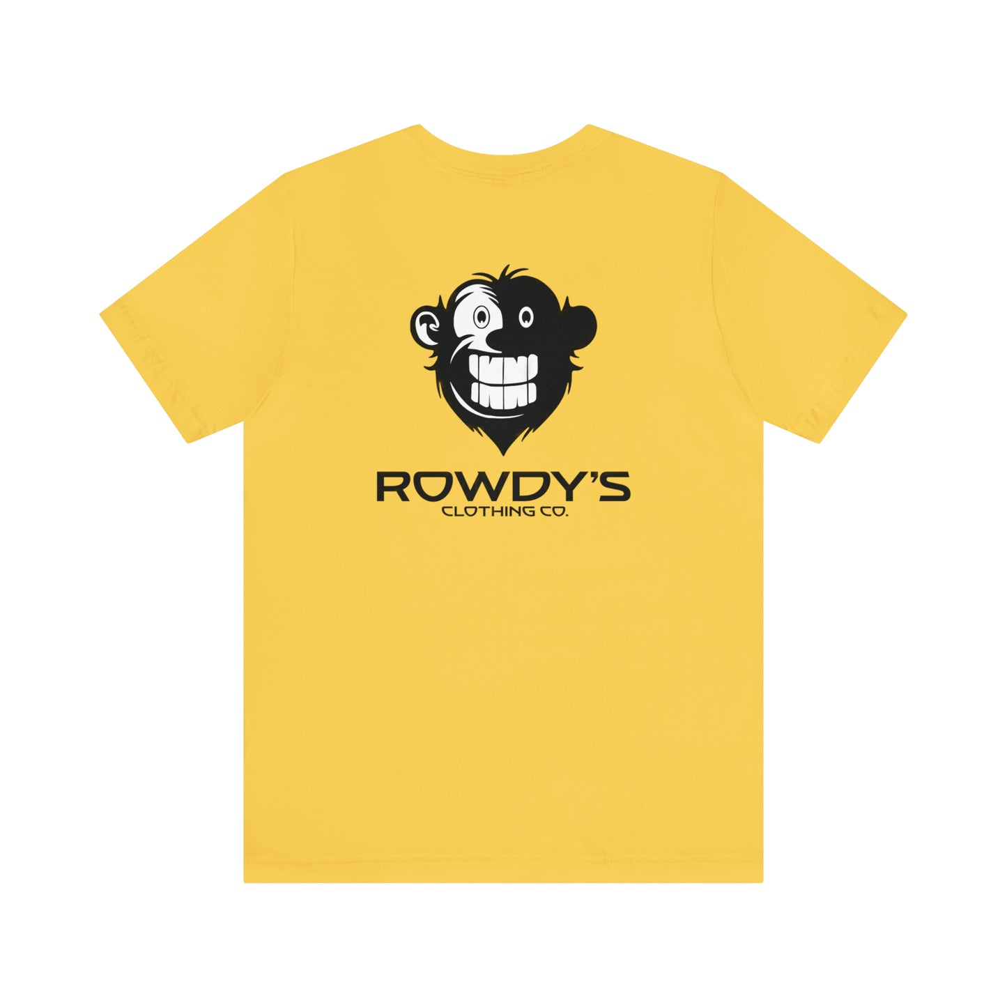 Rowdy's Clothing Co. - Front and Back Logo Print - Rowdy's Brand T-Shirt