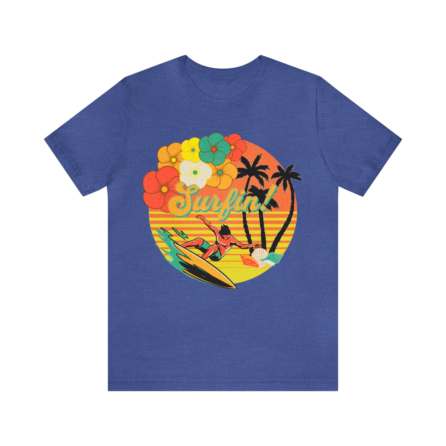 Surfin! Retro Surfing T-Shirt