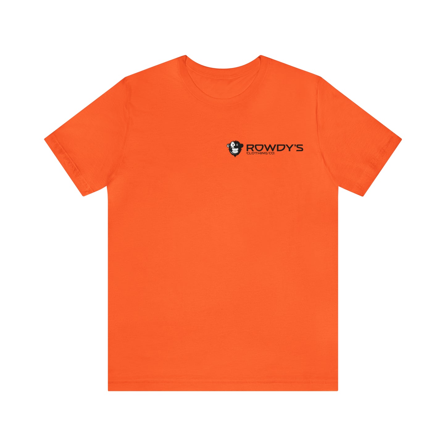 Rowdy's Clothing Co. - Front and Back Logo Print - Rowdy's Brand T-Shirt