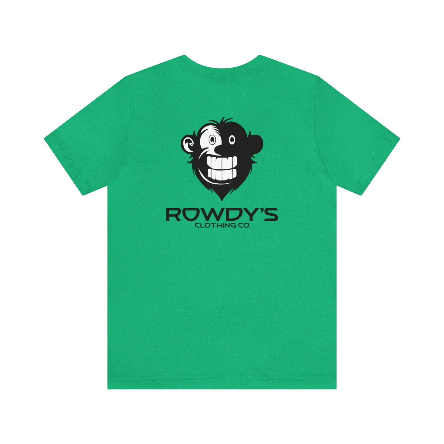 Rowdy's Clothing Co. - Front and Back Logo Print - Rowdy's Brand T-Shirt