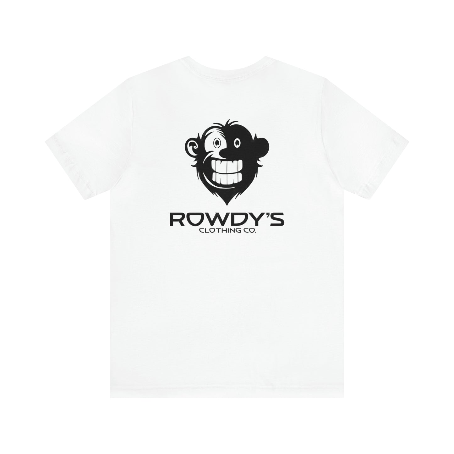 Rowdy's Clothing Co. - Front and Back Logo Print - Rowdy's Brand T-Shirt