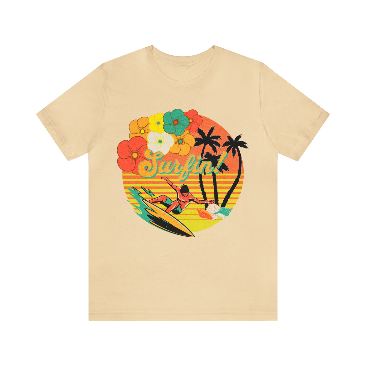 Surfin! Retro Surfing T-Shirt