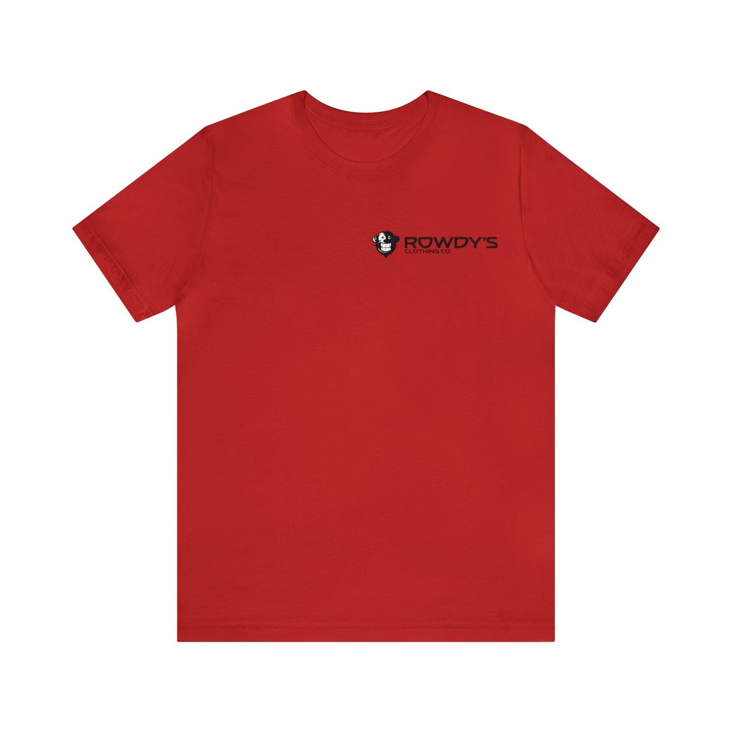 Rowdy's Clothing Co. - Front and Back Logo Print - Rowdy's Brand T-Shirt