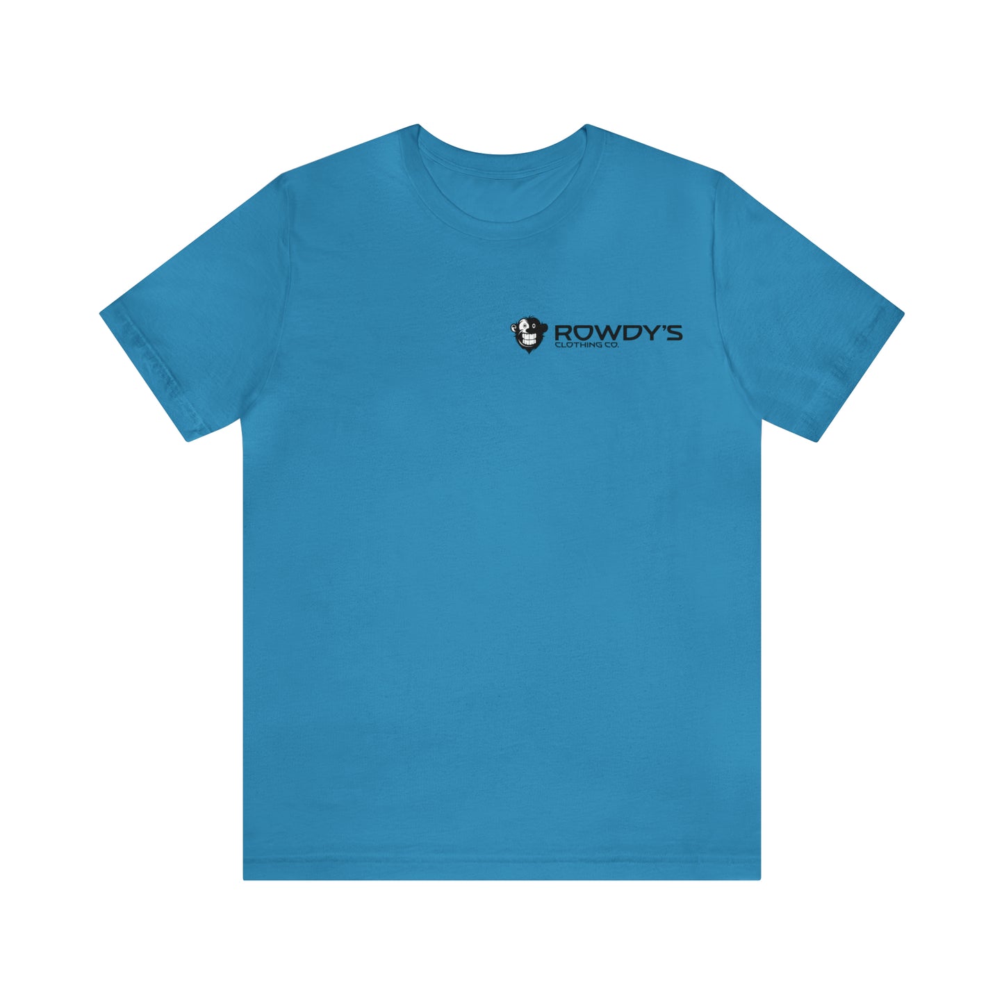 Rowdy's Clothing Co. - Front and Back Logo Print - Rowdy's Brand T-Shirt