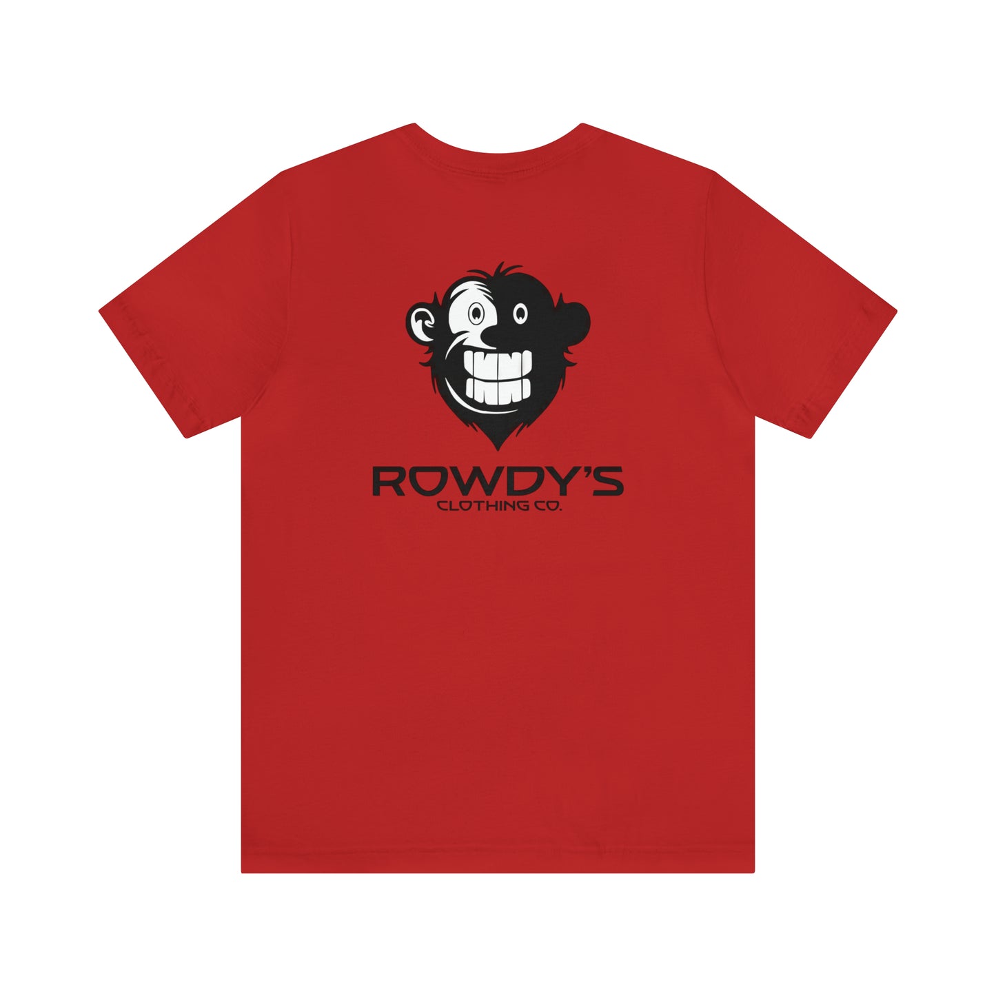 Rowdy's Clothing Co. - Front and Back Logo Print - Rowdy's Brand T-Shirt